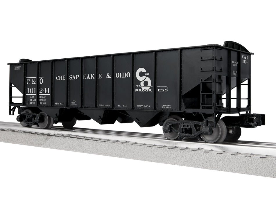 C&O 3-BAY HOPPER W/PEAKED ENDS #101241