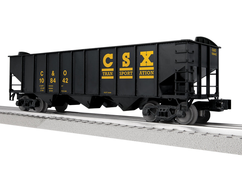 CSX 3-BAY HOPPER W/PEAKED ENDS #108442