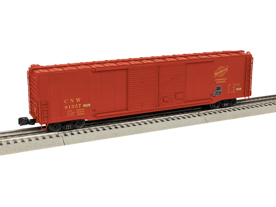 CHICAGO NORTHWESTERN 60' PS-1 DOUBLE DOOR BOXCAR #91557