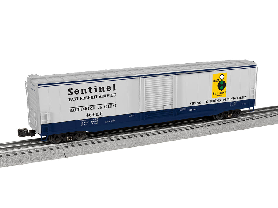BALTIMORE & OHIO LCL 60' SINGLE DOOR BOXCAR #466026