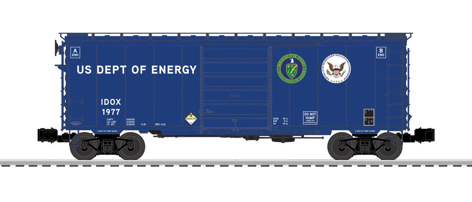 DOE RADIOACTIVE BOXCAR W/SOUNDS #1977