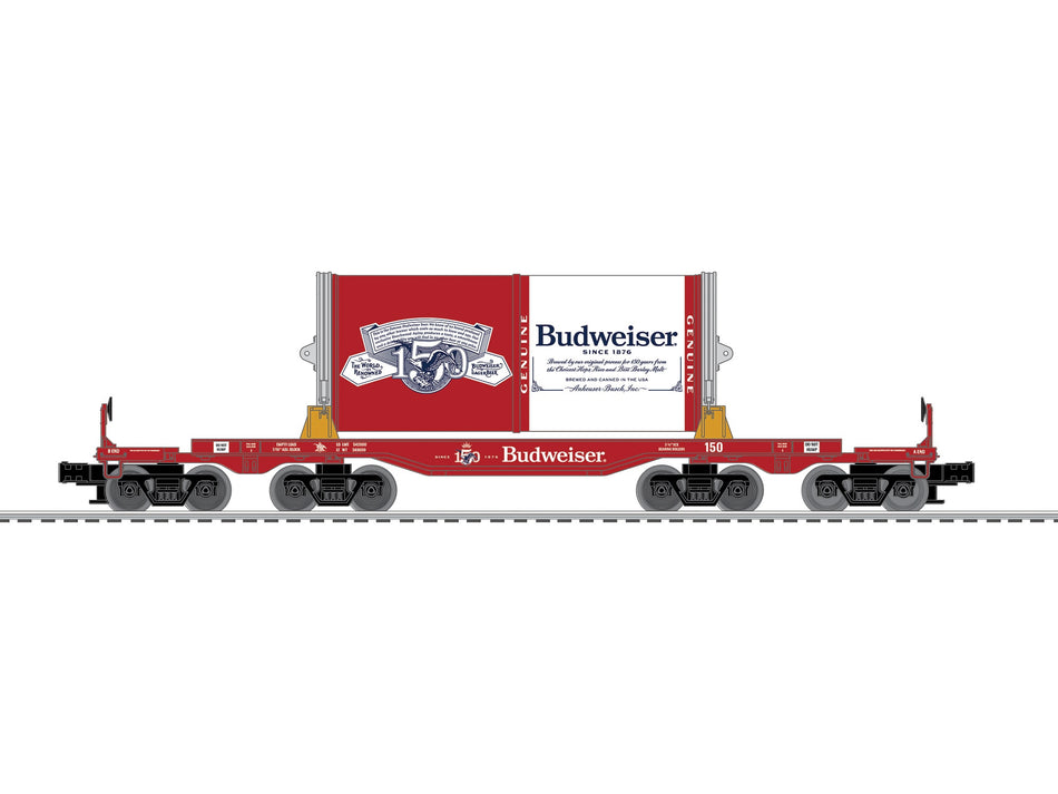 BUDWEISER HEAVY DUTY FLATCAR WITH LOAD #150