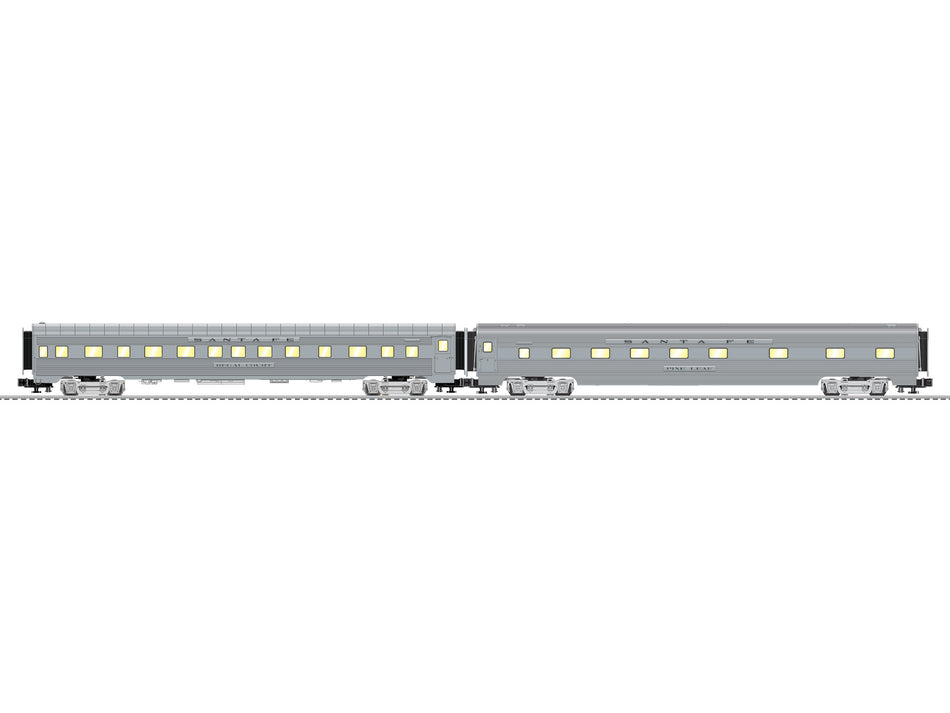 SANTA FE SUPER CHIEF PULLMAN 2 PACK A
