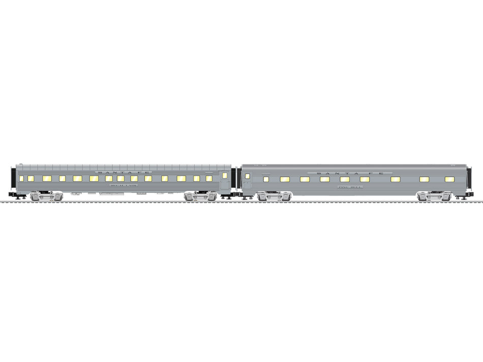 SANTA FE SUPER CHIEF PULLMAN 2 PACK B