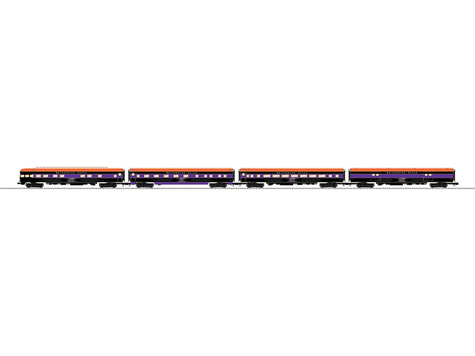 WHISPERING RAILS ALUMINUM 18" PASSENGER 4 PACK