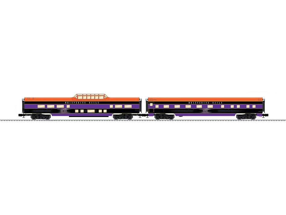 WHISPERING RAILS ALUMINUM 18" PASSENGER 2 PACK
