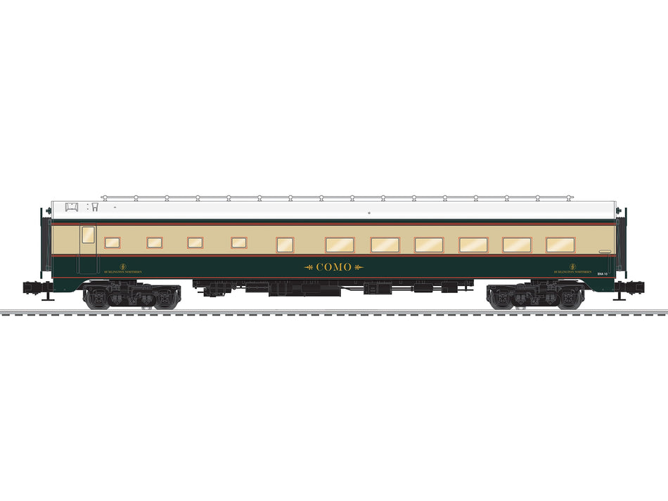 BURLINGTON NORTHERN ALUMINUM 18" STATIONSOUNDS DINER