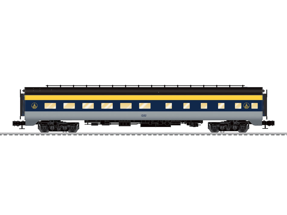 BALTIMORE & OHIO ALUMINUM 18" STATIONSOUNDS DINER