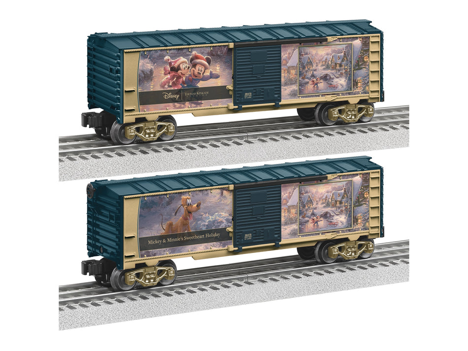 THOMAS KINKADE - DISNEY SWEETHEART HOLIDAY BOXCAR