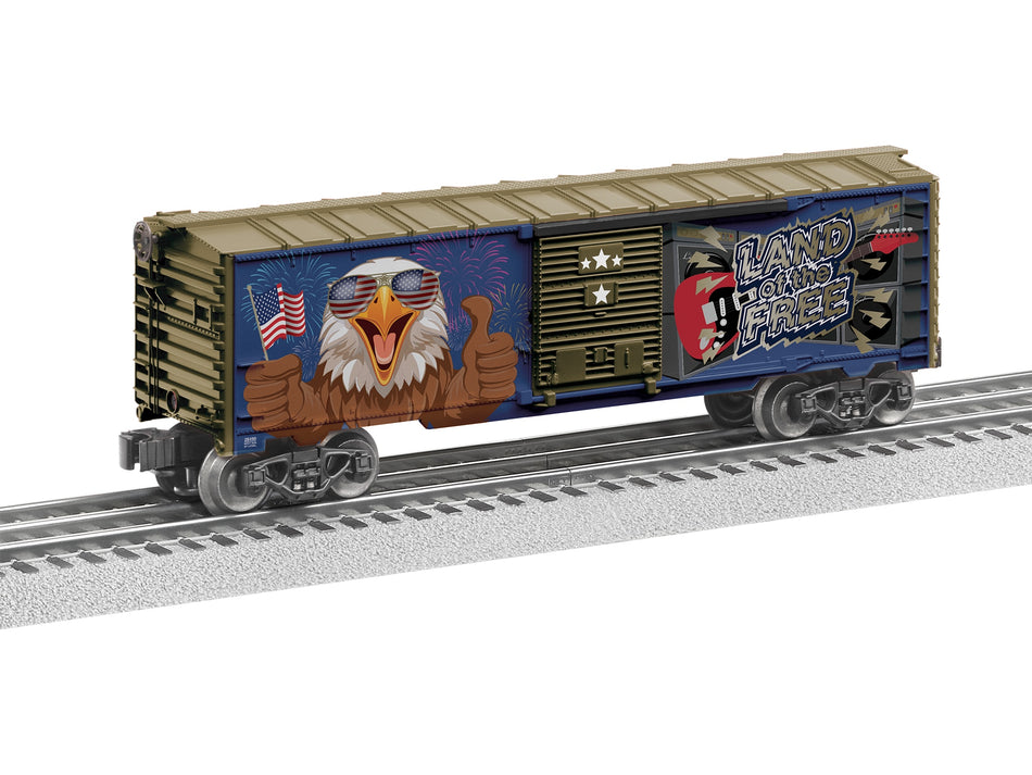 SCREAMING EAGLE SOUND BOXCAR