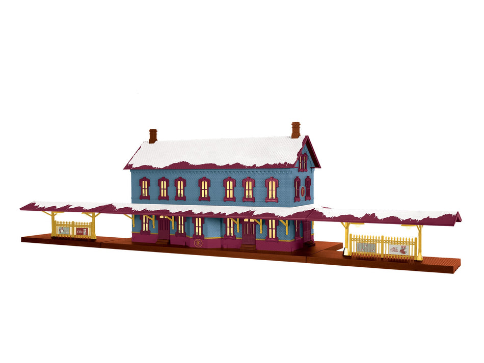 THE POLAR EXPRESSª PASSENGER STATION WITH DUAL PLATFORMS