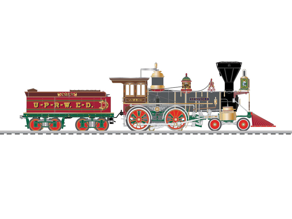 UNION PACIFIC BRASS HYBRID LEGACY 4-4-0 #21