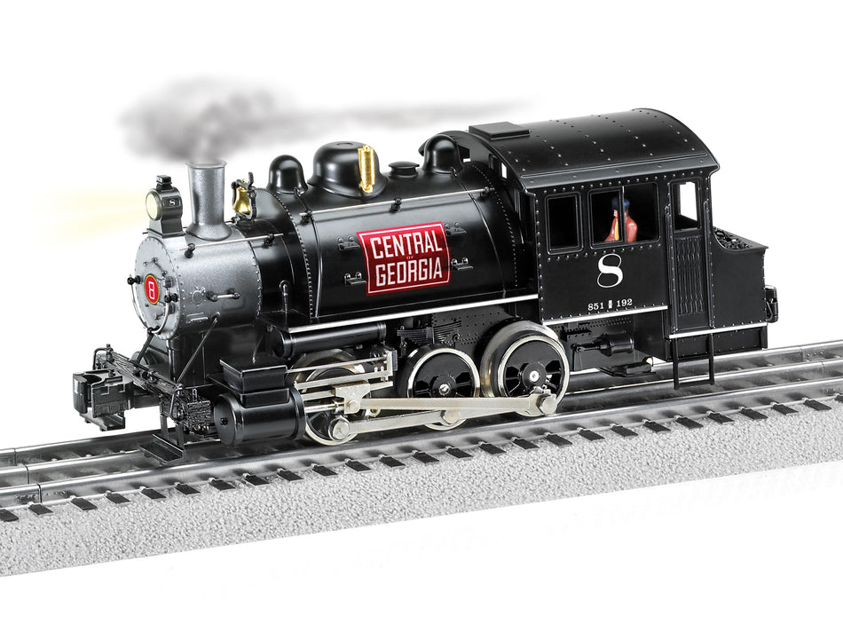 CENTRAL OF GEORGIA LC+2.0  0-6-0T #8 - SCALE SIZED