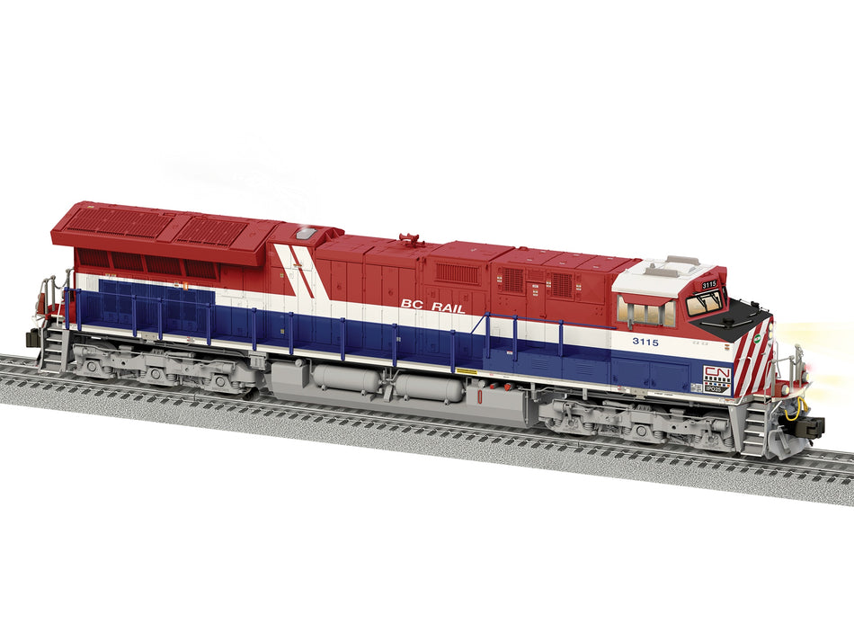 BC RAIL NON-POWERED ET44 RAIL #3115