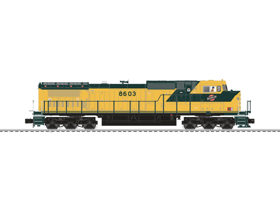 CHICAGO NORTHWESTERN LEGACY C44-9W #8603