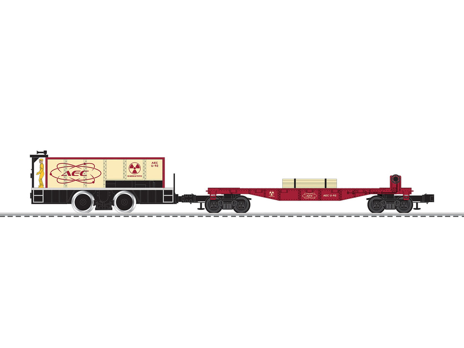 A.E.C. TIE-JECTOR AND FLATCAR U-92