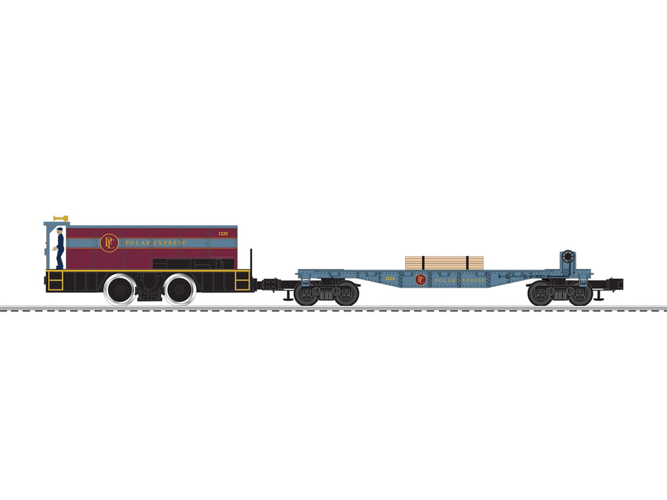 THE POLAR EXPRESSª TIE-JECTOR AND FLATCAR #1225