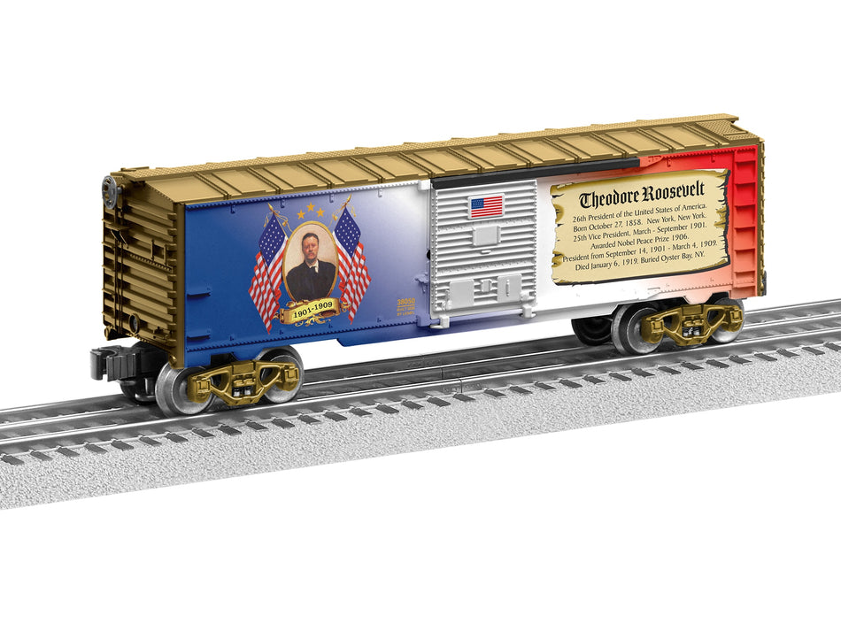 THEODORE ROOSEVELT BOXCAR