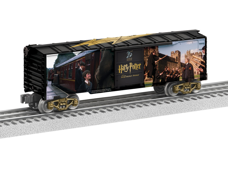 HARRY POTTER 25TH ANNIVERSARY O-GAUGE BOXCAR