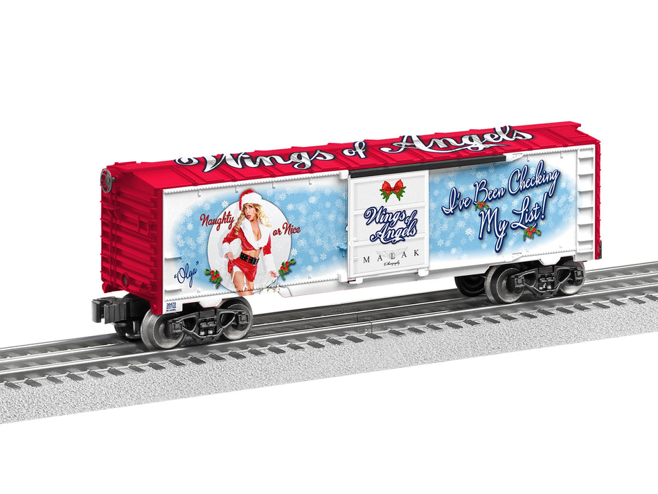 WINGS OF ANGELS CHRISTMAS MUSA BOXCAR - OLGA