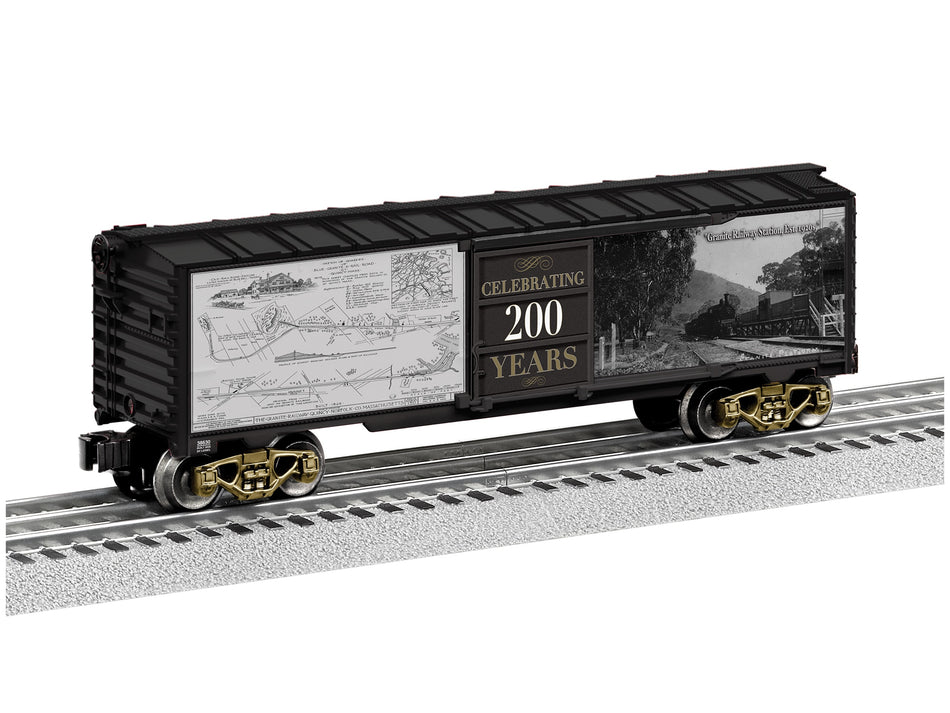 GRANITE RAILWAY 200TH ANNIVERSARY MUSA BOXCAR