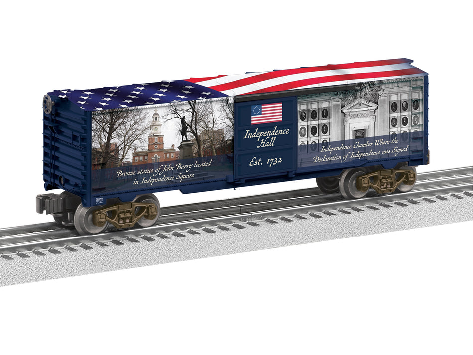 INDEPENDENCE HALL MUSA BOXCAR