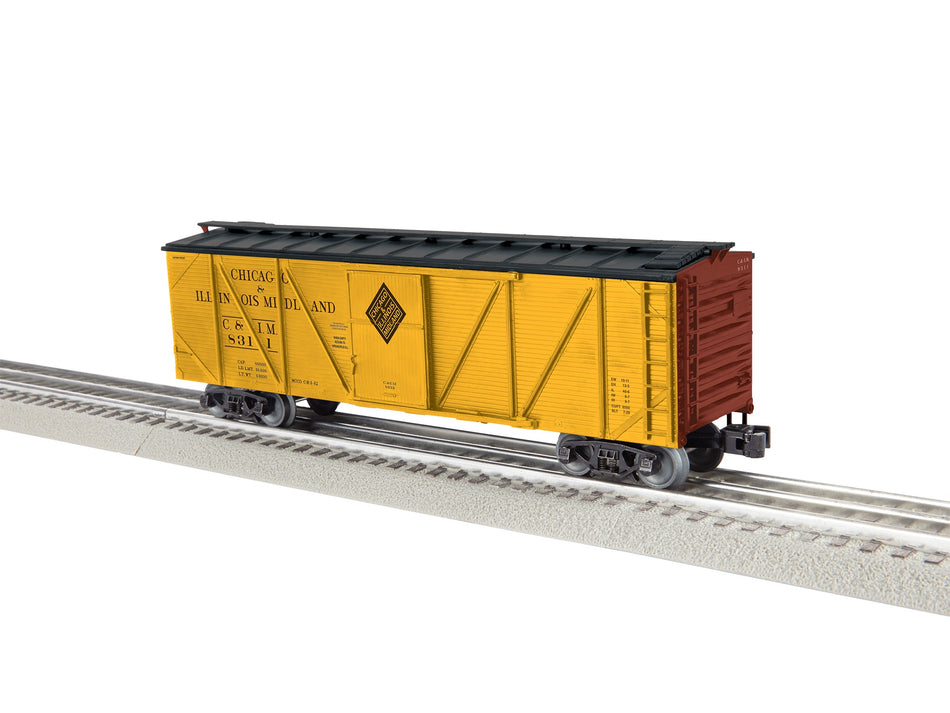 CHICAGO & ILLINOIS MIDLAND SINGLE SHEATH BOXCAR #8311