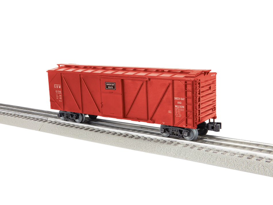 GREEN BAY & WESTERN SINGLE SHEATH BOXCAR #6144