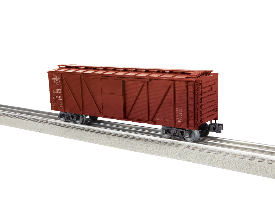 MILWAUKEE ROAD SINGLE SHEATH BOXCAR #714842