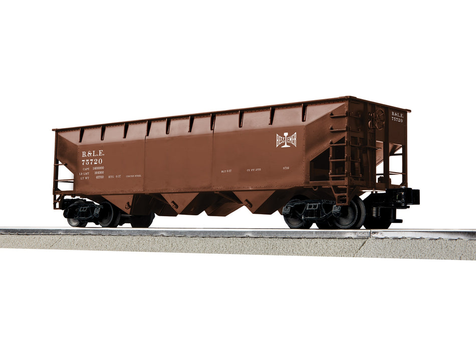 LIONSCALE BESSEMER & LAKE ERIE 3 BAY AAR HOPPER #75270