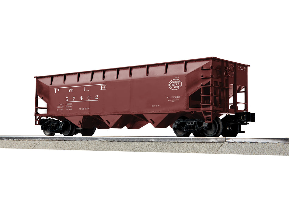 LIONSCALE PITTSBURGH & LAKE ERIE 3 BAY AAR HOPPER #57402