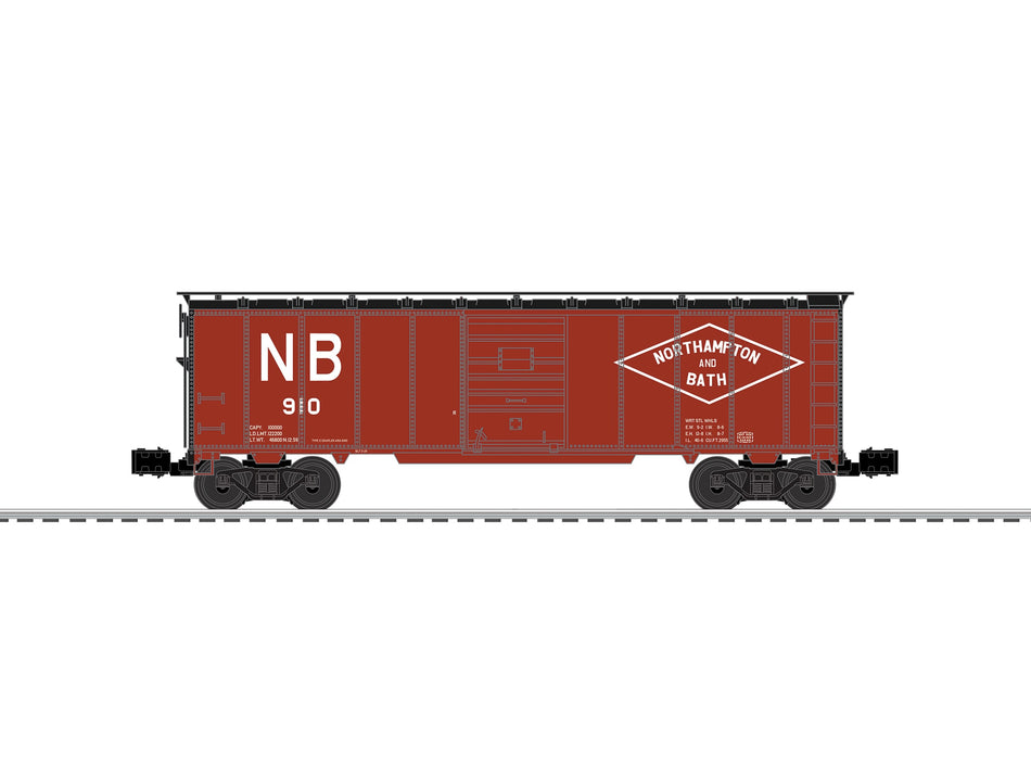 NORTHAMPTON & BATH STEEL SIDE BOXCAR #910