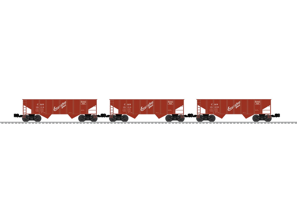 COLORADO & SOUTHERN 2 BAY HOPPER - 3 PACK