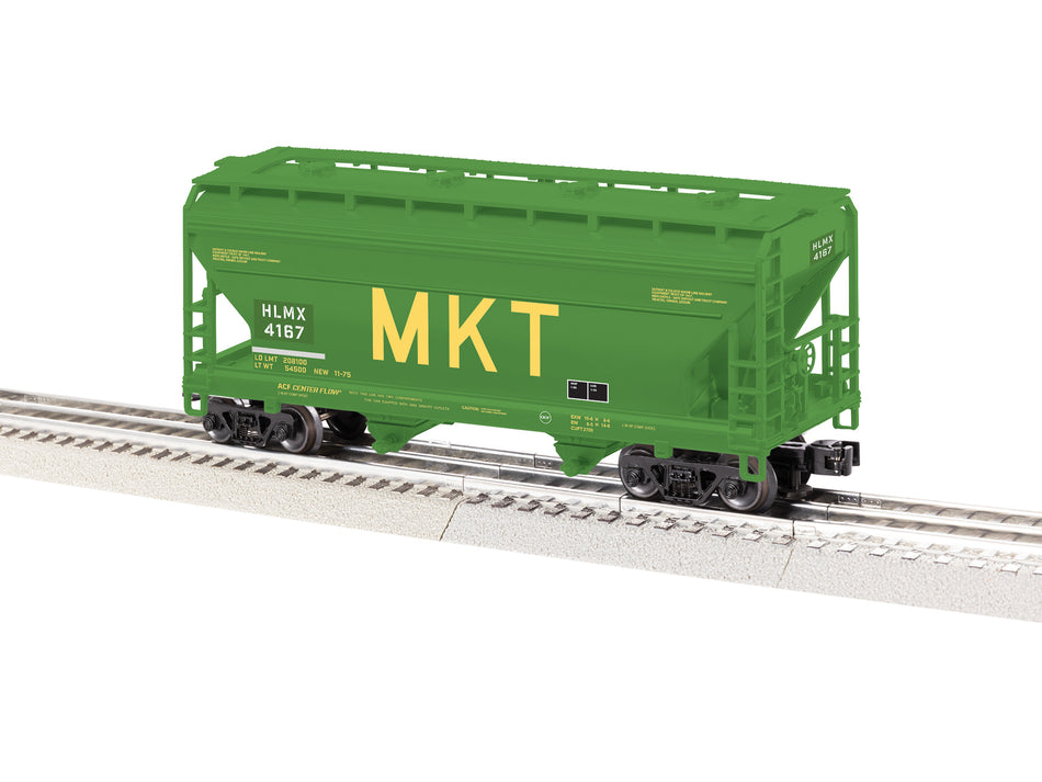 HLMX 2 BAY ACF COVERED HOPPER #4167