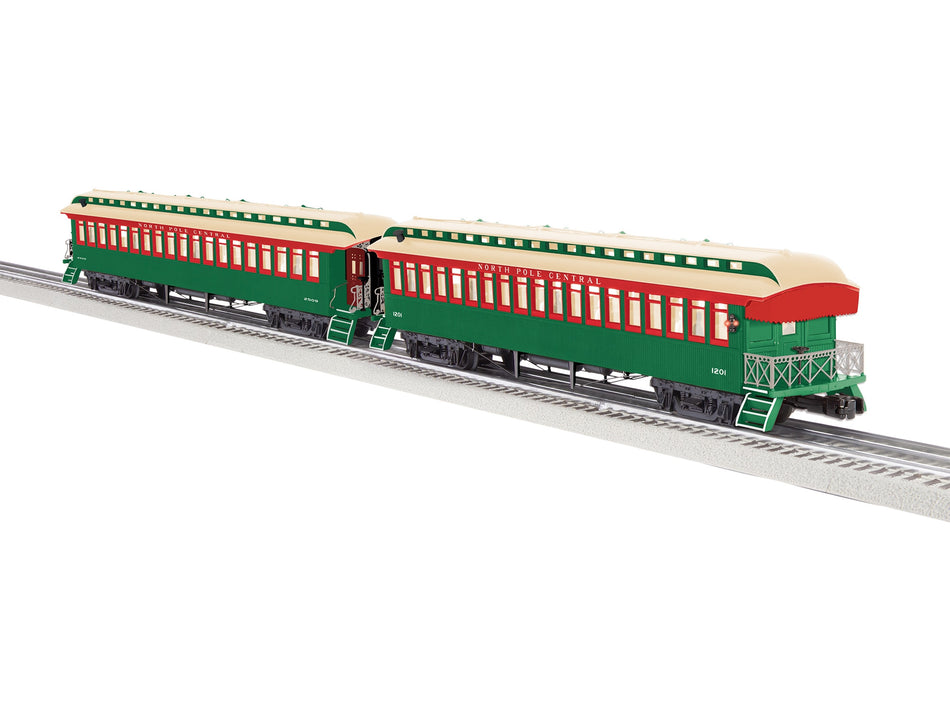NORTH POLE CENTRAL WOOD PASSENGER TWO-PACK C