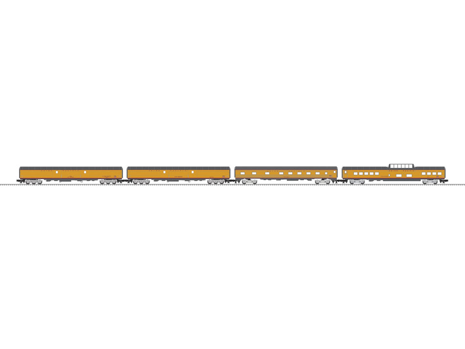 UNION PACIFIC BIG BOY '26 EXCURSION 21" 4-PACK A