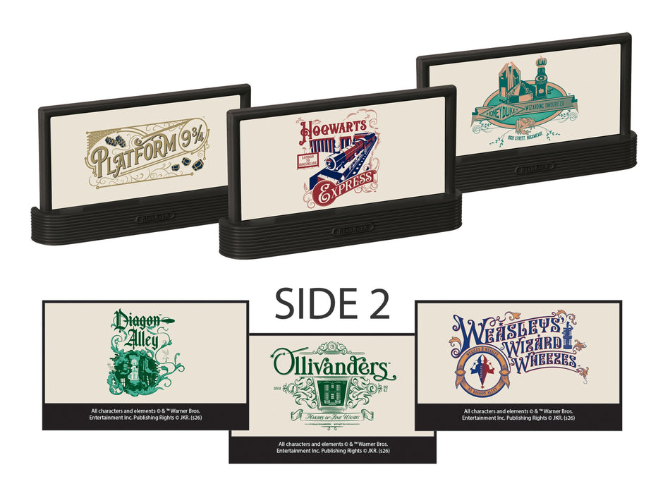 HARRY POTTER HOGSMEADE BILLBOARD 3-PACK #2
