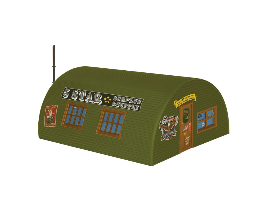 ARMY SURPLUS QUONSET HUT