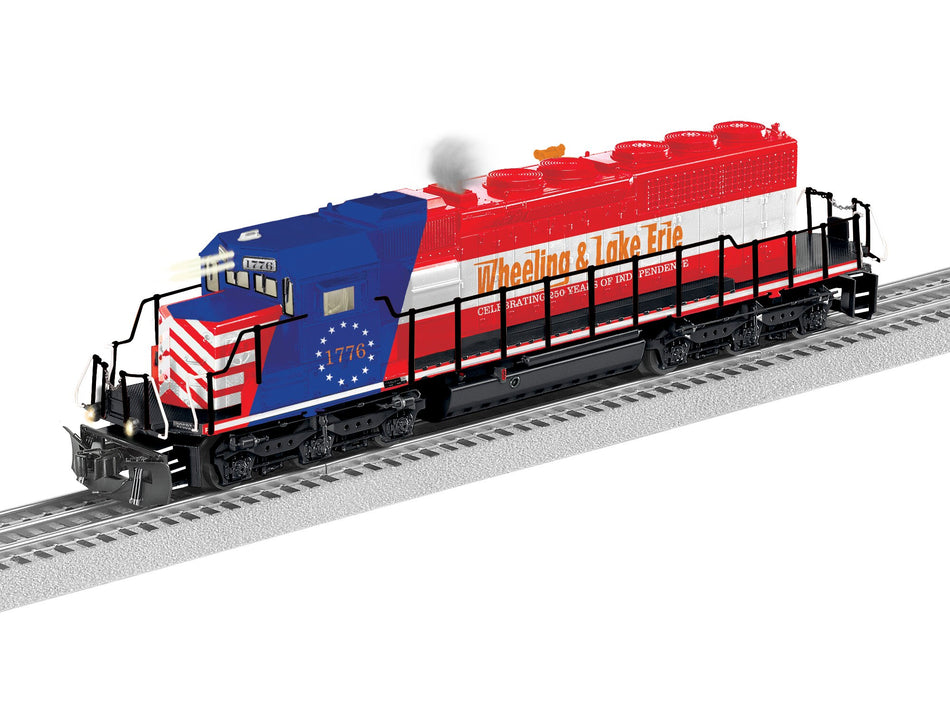 WHEELING AND LAKE ERIE NON-PWD SD40-2 #1776
