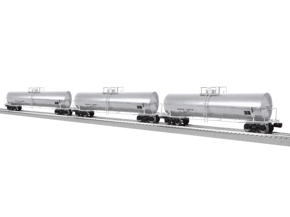 DODX 50' TANK CAR 3 PACK