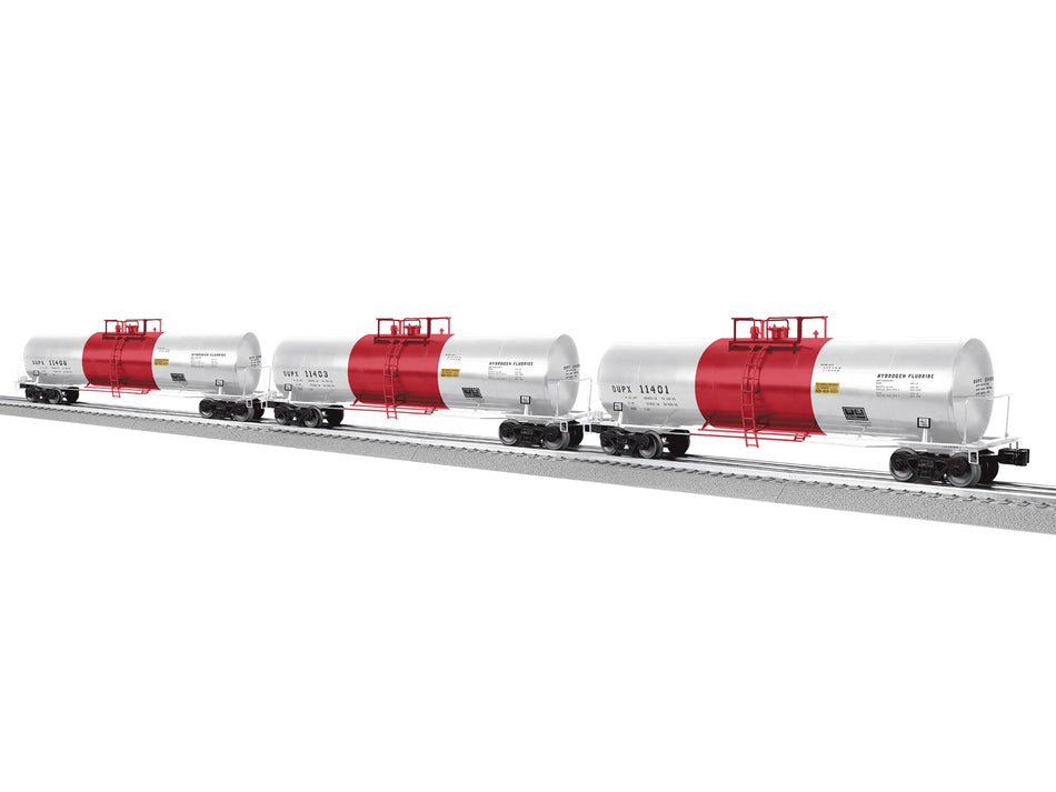 DUPX 50' TANK CAR 3 PACK