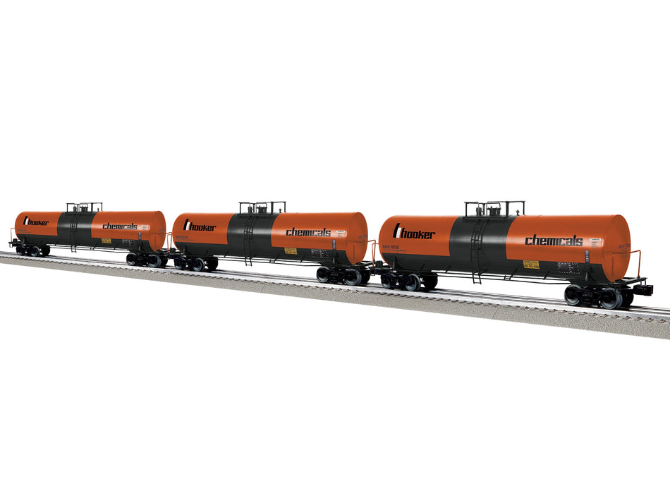 HOOKER 50' TANK CAR 3 PACK