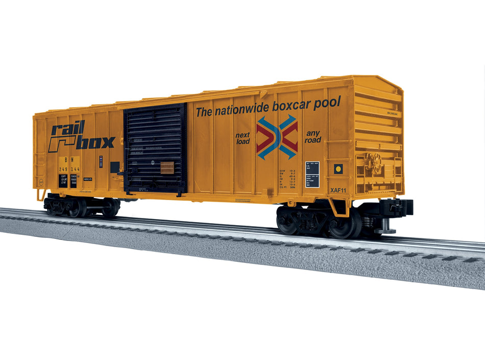 BURLINGTON NORTHERN (EX RBOX) 50' BOXCAR #249144
