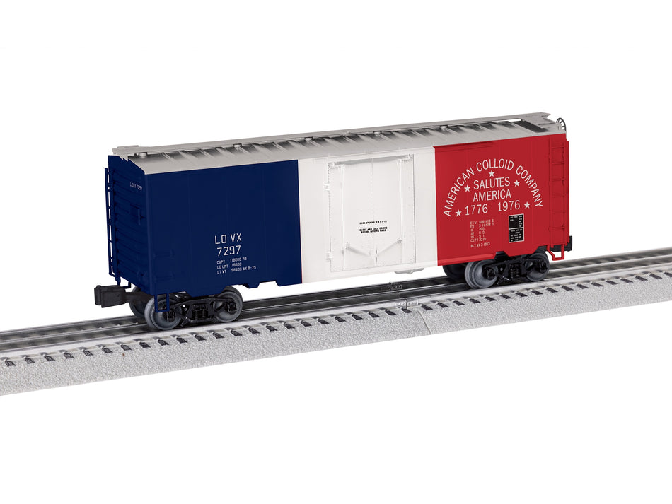 AMERICAN COLLOID 40' PLUG DOOR BOXCAR #7297