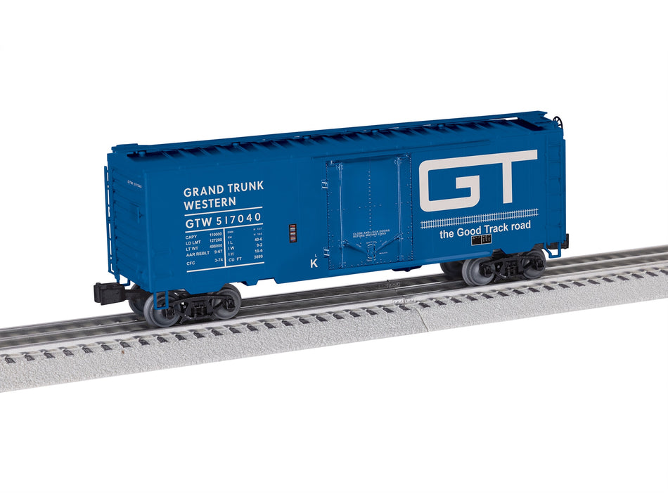 GRAND TRUNK WESTERN 40' PLUG DOOR BOXCAR #517040