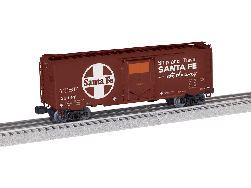 SANTA FE 40' PLUG DOOR BOXCAR #21447