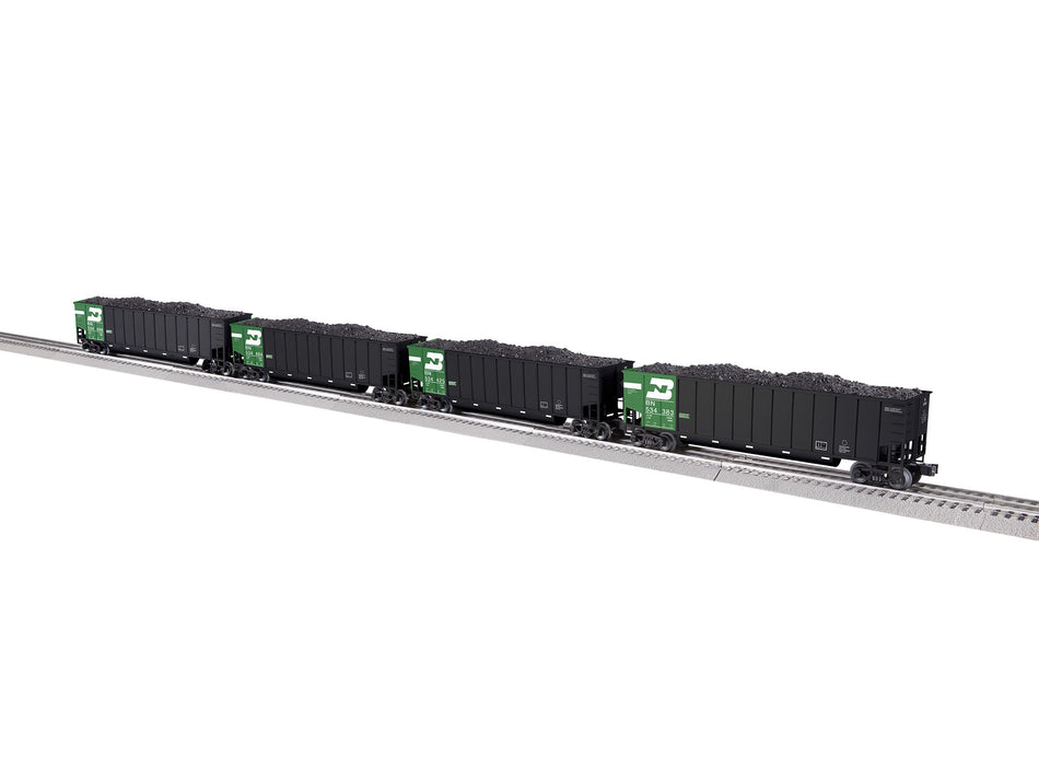 BURLINGTON NORTHERN ROTARY GONDOLA 4 PACK