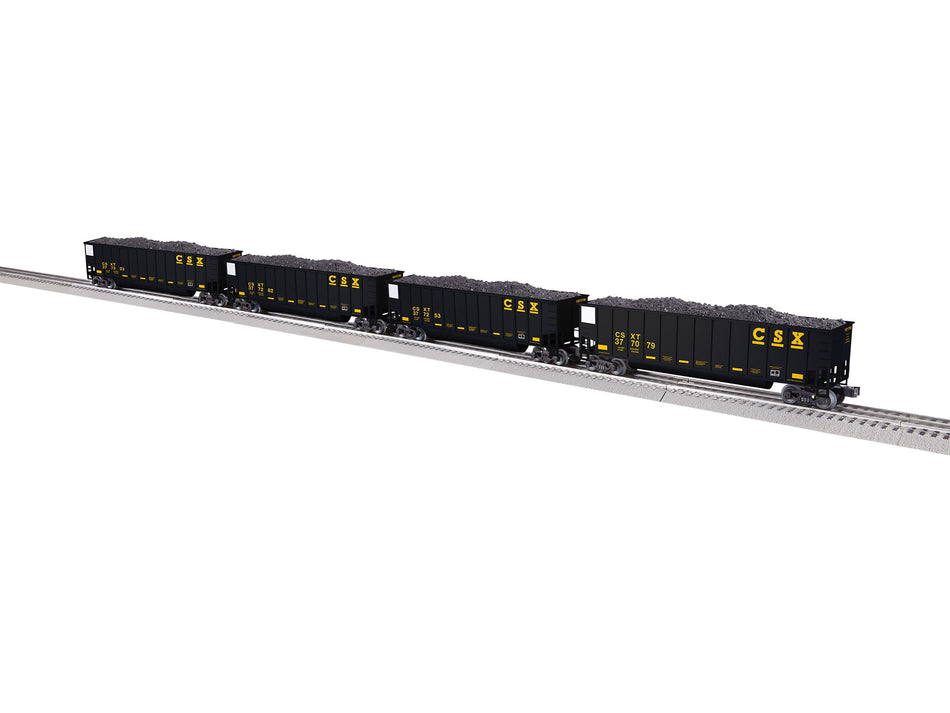 CSX ROTARY GONDOLA 4 PACK