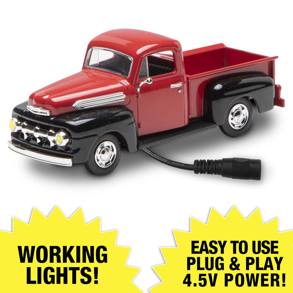 MENARDS LIGHTED 1951 FORD PANEL PIKCUP - 2