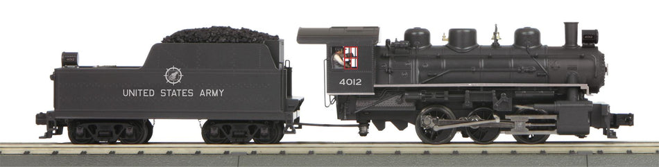 U.S. ARMY O SCALE RAILKING 0-6-0 IMPERIAL USRA STEAM SWITCHER WITHPROTO-SOUND 3.0